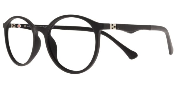 Kinderfassung Success EG XS 5889 – schwarze Kunststofffassung für Kinder