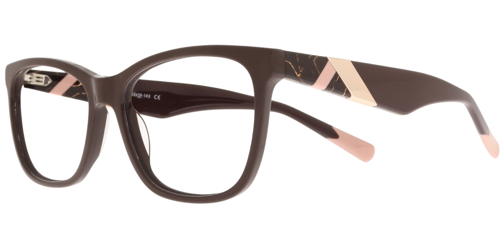 Moonlight Damenbrille XM 6083 C2 in Braun, Gold und Rosé – Seitenansicht