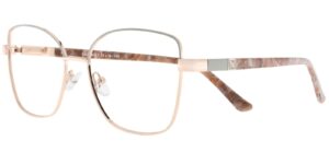 ym-5261-c1-moonlight Moonlight Damenbrille YM 5261 C1 aus Metall in Gold und Grau – Seitenansicht