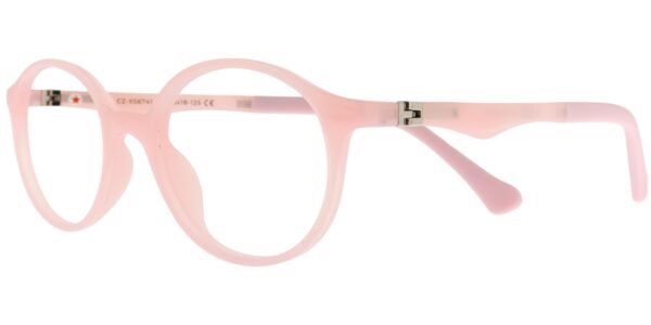 Success Kinderbrille CZ XS 6741 C5 in glänzendem Rosé – Seitenansicht