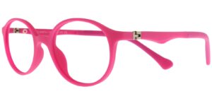 Success Kinderbrille CZ XS 6741 C6 in mattem Rosé – Seitenansicht