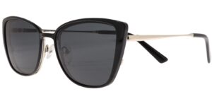 om-6089-c1-moonlight Moonlight Damenbrille OM 6089 C1 in Schwarz, Beige und Gold – Seitenansicht