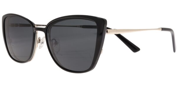 Moonlight Damenbrille OM 6089 C1 in Schwarz, Beige und Gold – Seitenansicht