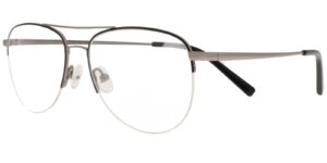 tym-6087-c2-moonlight Moonlight Damenbrille TYM 6087 C2 aus Titan in Schwarz und Gunmetal – Seitenansicht
